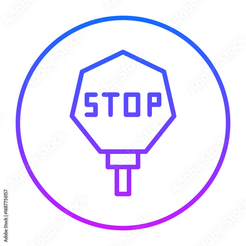 Stop Sign Vector Icons