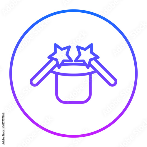 Magic Trick Vector Icons