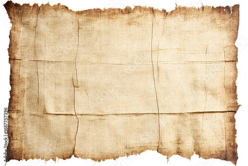 Aged Beige Linen Texture Background Old Fabric Canvas Grunge