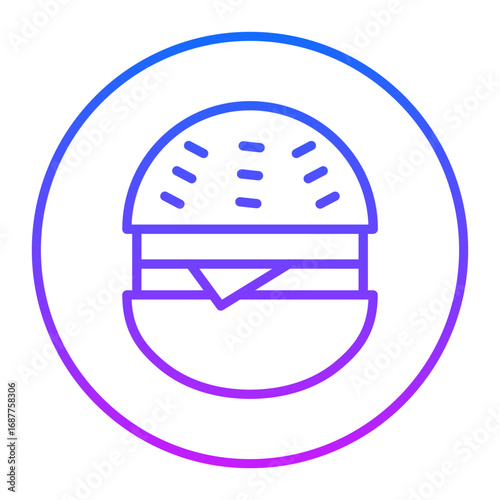 Burger Vector Icons