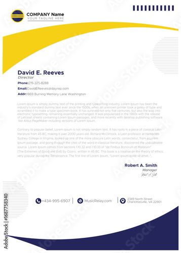 letterhead Template