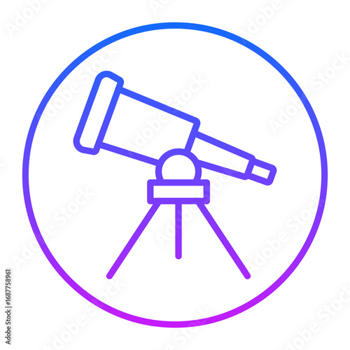 Telescope Vector Icons