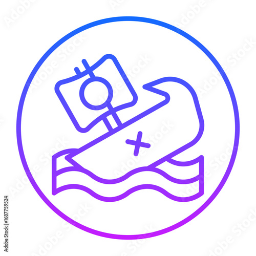 Shipwreck Vector Icons