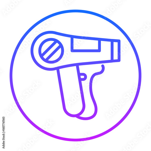 Hairdryer Vector Icons