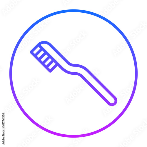 Toothbrush Vector Icons