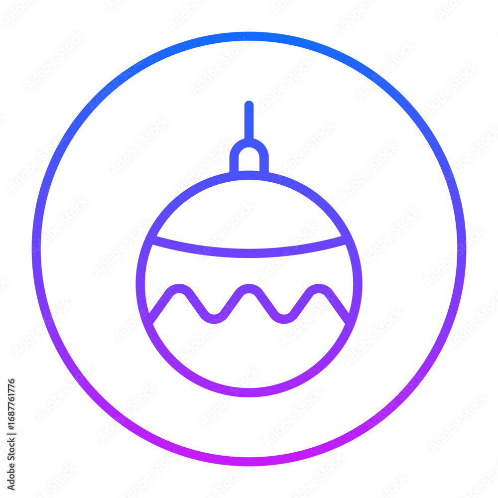 Obraz premium Bauble Vector Icons