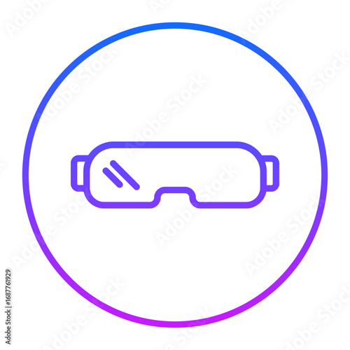 Ski Goggles Vector Icons