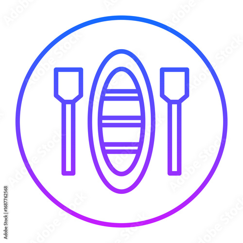 Kayak Vector Icons