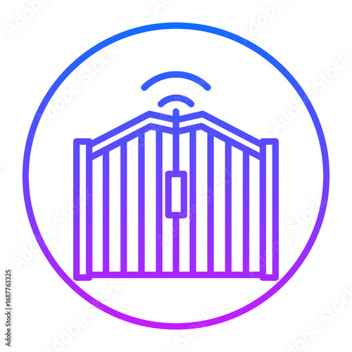 Smart Gate Vector Icons