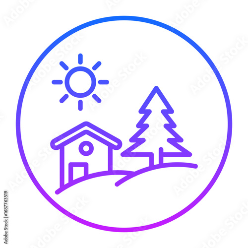 Christmas Morning Vector Icons