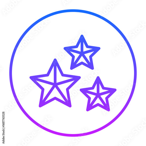 Christmas Star Vector Icons