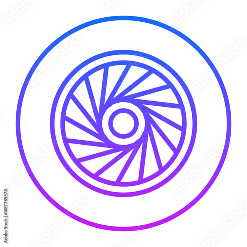 Diaphragm Vector Icons