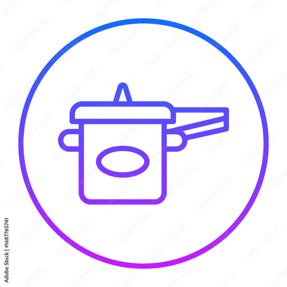 Obraz premium Cooker Vector Icons