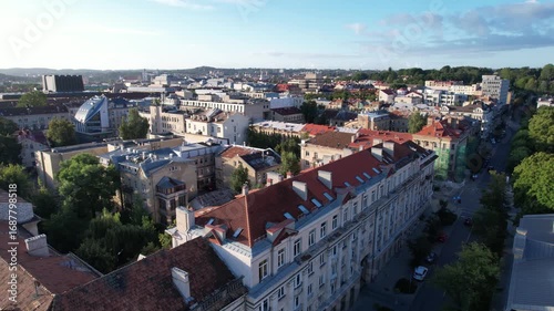 Vilnius New and Old town Lithuania
