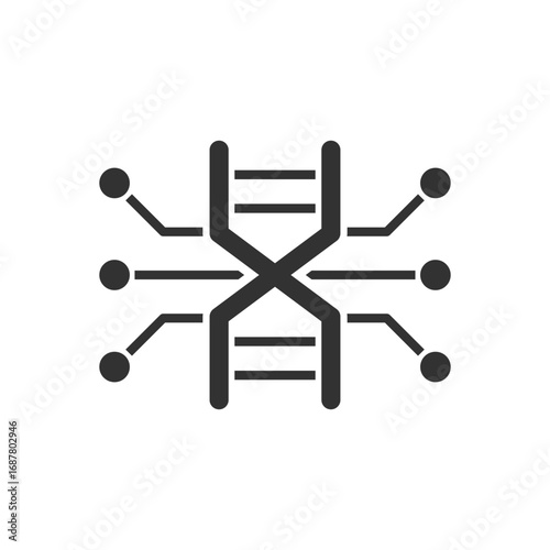 Dna Technology Icon