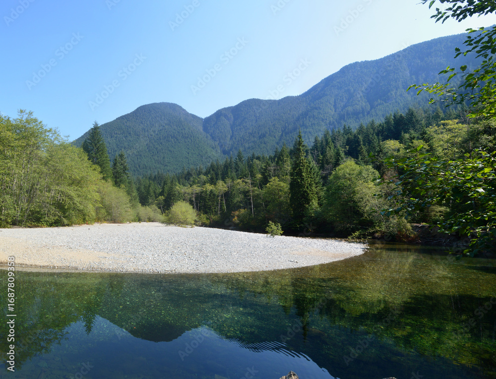 Fototapeta premium river in the mountains