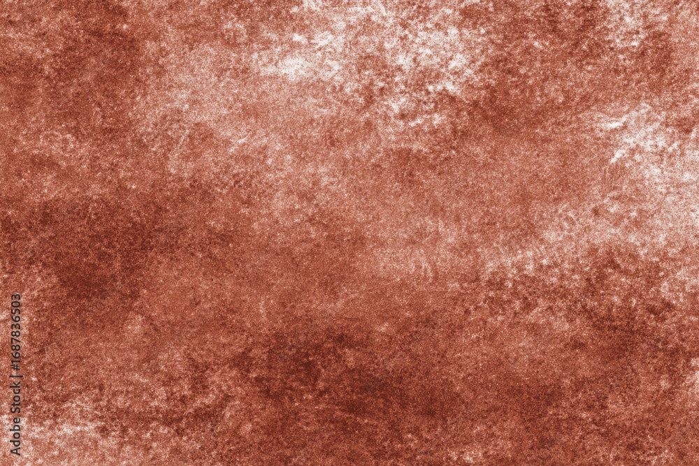 Fototapeta premium Textured red-brown grunge surface with distressed abstract pattern