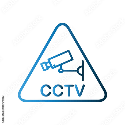 CCTV icon design template