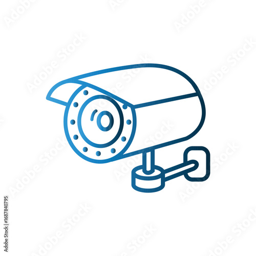 CCTV icon design template