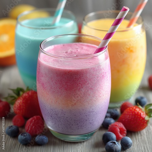 Fresh fruit smoothie