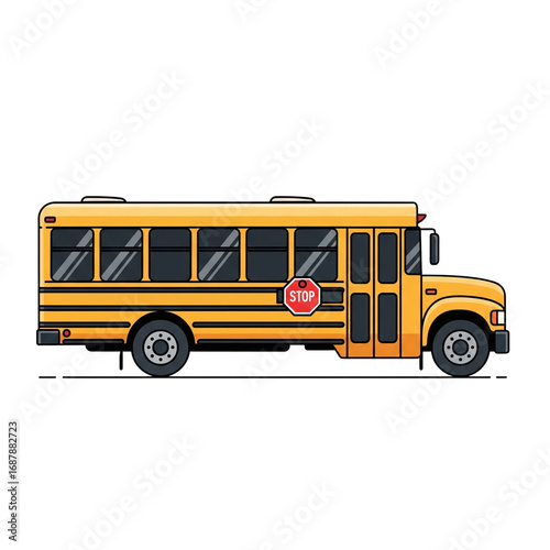 yellow school bus