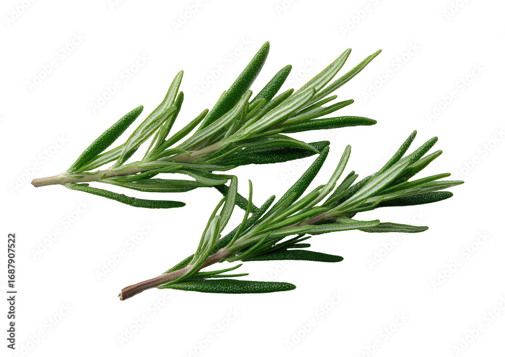 Fototapeta premium Close-up of fresh rosemary sprigs