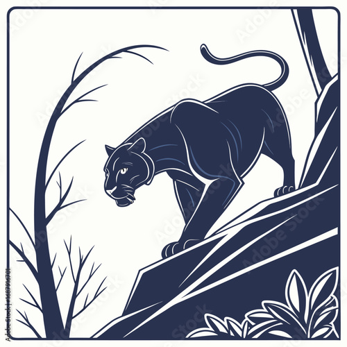 Shadow Panther Logo Silent and Lethal
