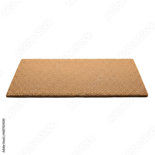 Create a Textured Rug with Transparent Background for Design Projects