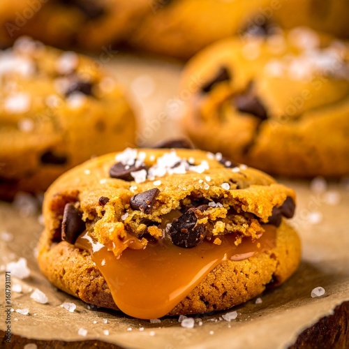 Peanut Butter-Stuffed Chocolate Chip Cookie