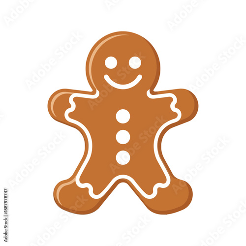 Gingerbread man cookie