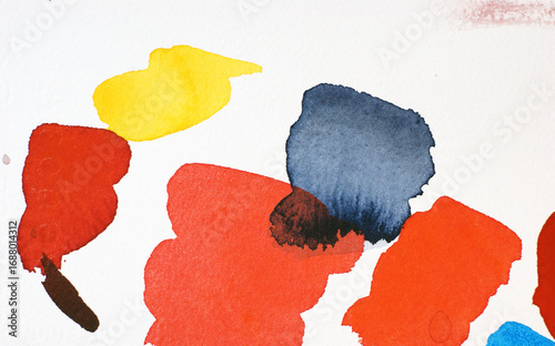 Abstract watercolor background design wash