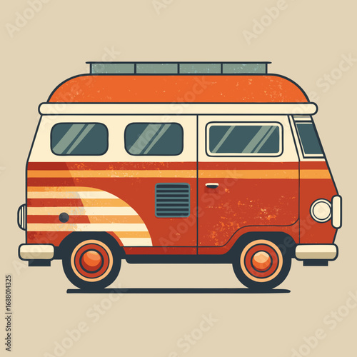 camper van vector