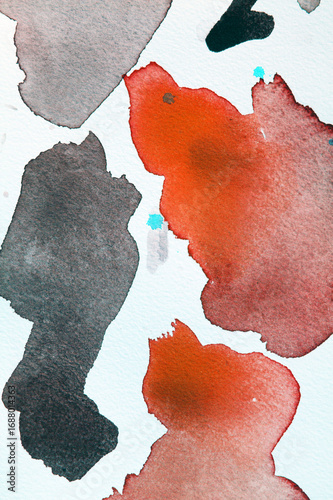 Abstract watercolor background design wash