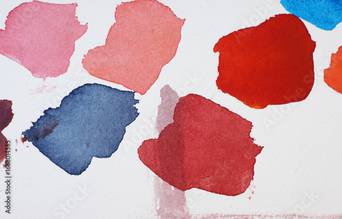 Abstract watercolor background design wash