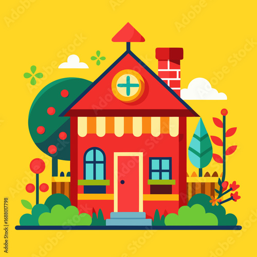 cute home vector