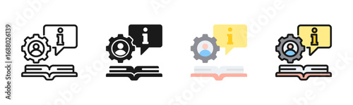 User Guide Icon Pack In Multiple Styles