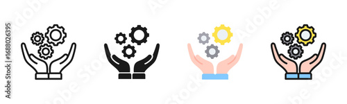 Maintenance Icon Pack In Multiple Styles