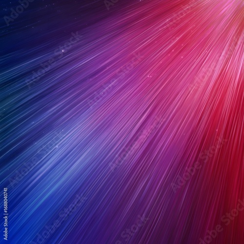Abstract Purple Blue Light Rays Background