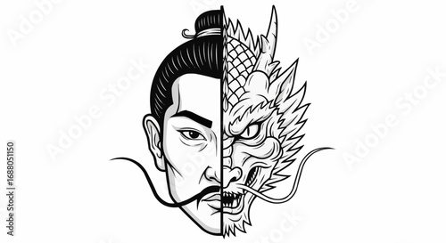 Human and Dragon Duality