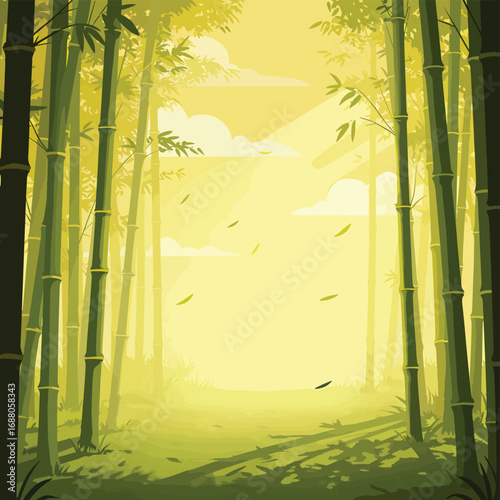 bamboo forest background