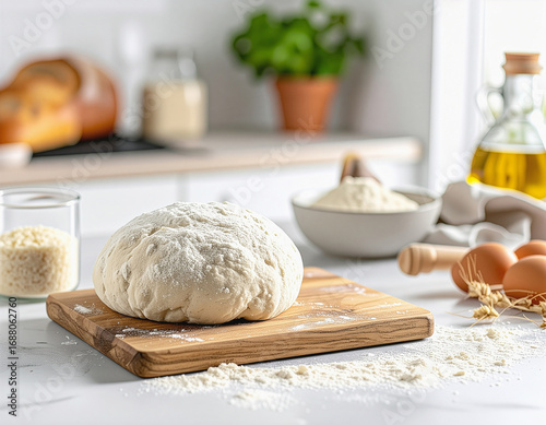 rice flour bread making, gluten-free baking, alternative flour, healthy baking, kitchen counter, baking process, dietary restriction friendly