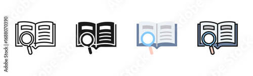 Vocabulary Icon Pack In Multiple Styles