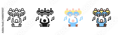 Chorus Icon Pack In Multiple Styles