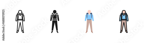 Student Icon Pack In Multiple Styles