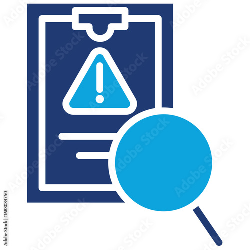 Incident Investigation Mixed color icon