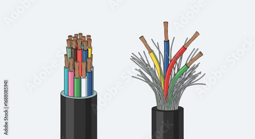 Understanding different types of electrical wire cable and their construction methods