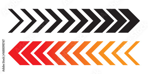 Colorful arrow. dynamic moving arrow representing speed, acceleration, fast. transparent. symbolizing progress, speed, direction, navigation, growth, and innovation. Perfect for business, technology.