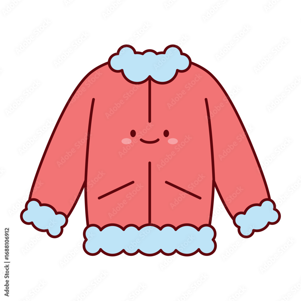 Obraz premium Flat Fashion Sweater Vector Collection