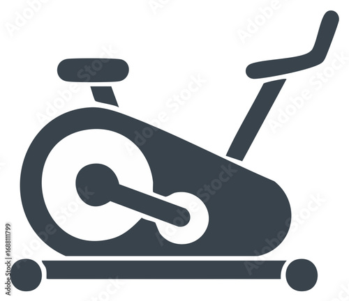 Exercise Bike Stationary Fitness Machine for Home Workout Routine Studio or Health Club