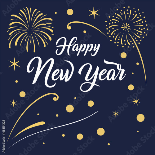Happy new year background